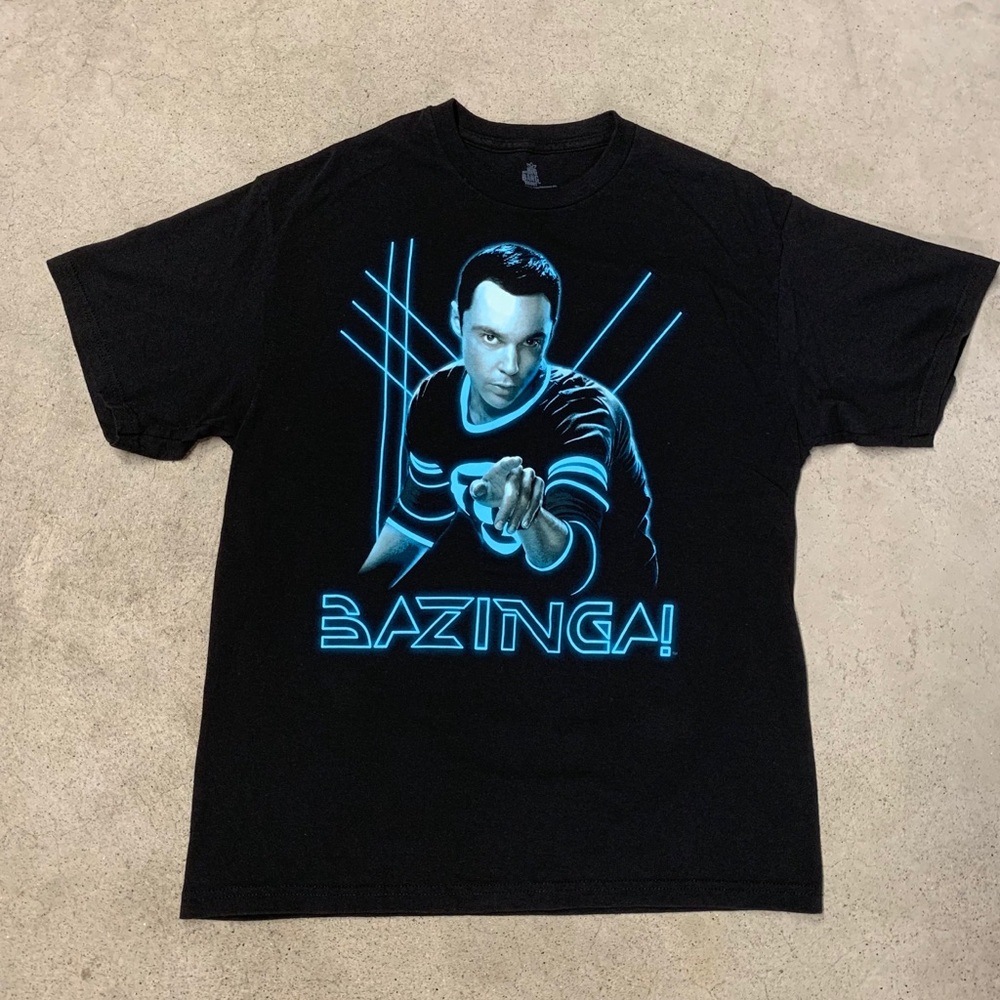Big Bang Theory BAZINGA! Tee, Size: L